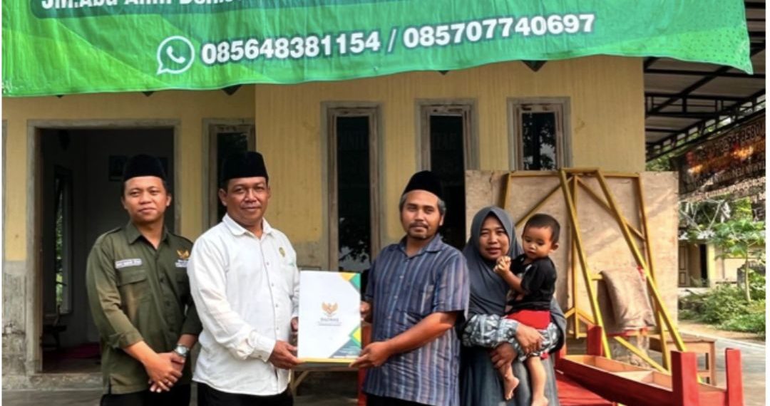 BAZNAS Kabupaten Kediri Salurkan Bantuan Sarana Belajar untuk Madrasah di Pedesaan