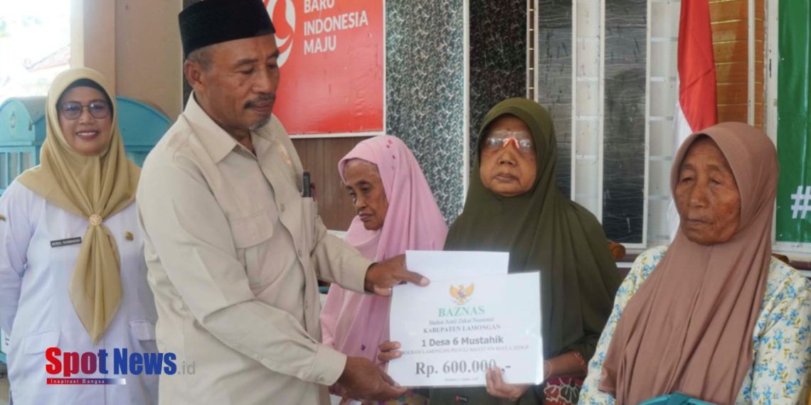 BAZNAS Kabupaten Lamongan Resmi Tutup Program “1 Desa 6 Mustahik” Semester I 2025
