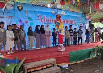 BAZNAS Ngawi Bersama Karang Taruna Krida Tama Desa Manisharjo Gelar Santunan Anak Yatim dan Dhuafa