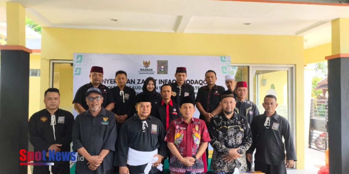 PSHT Rayon Jatigembol Serahkan Dana ZIS ke Baznas Ngawi, Wujud Nyata Kepedulian Sosial