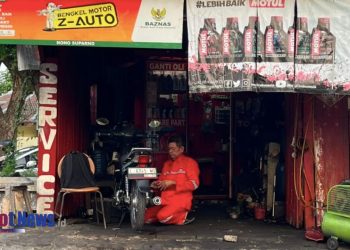 Bengkel Pak Nono, dari Peralatan Seadanya hingga Bangkit Lewat Program Z-Auto BAZNAS Jatim