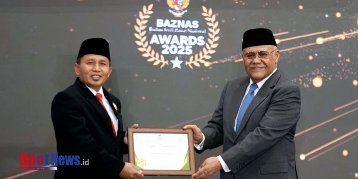 BAZNAS Ngawi Raih Penghargaan SDM Terbaik di BAZNAS Awards 2025