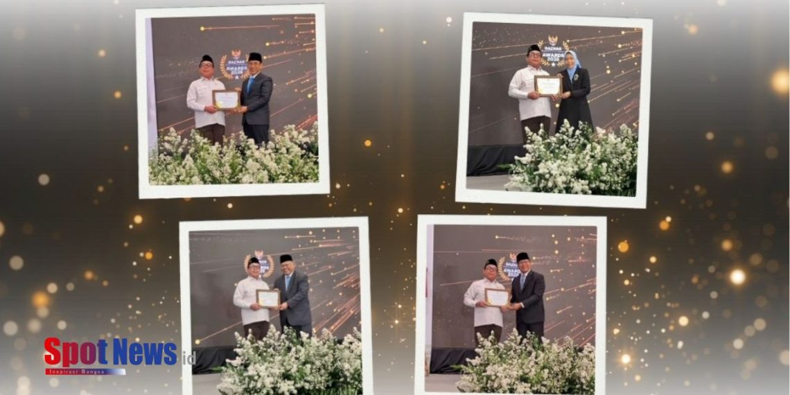 BAZNAS Jatim Sabet Empat Penghargaan di BAZNAS Awards 2025