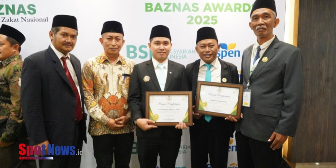 Gus Bupati Mojokerto dan BAZNAS Kabupaten Mojokerto Raih Penghargaan Nasional di BAZNAS Award 2025