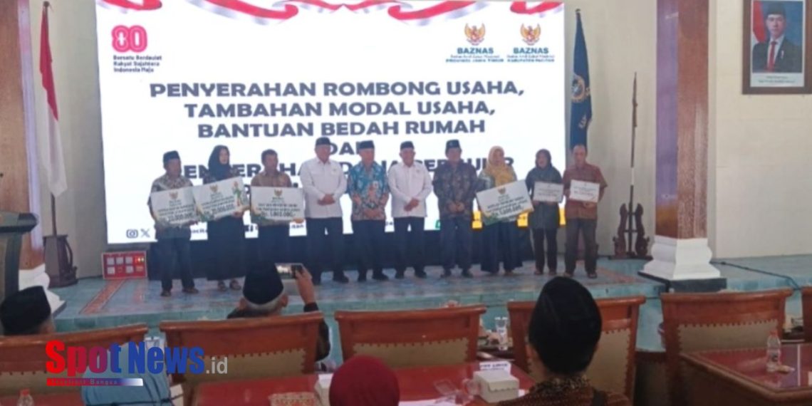 BAZNAS Jatim dan BAZNAS Pacitan Salurkan Bantuan untuk Tingkatkan Kesejahteraan Mustahik
