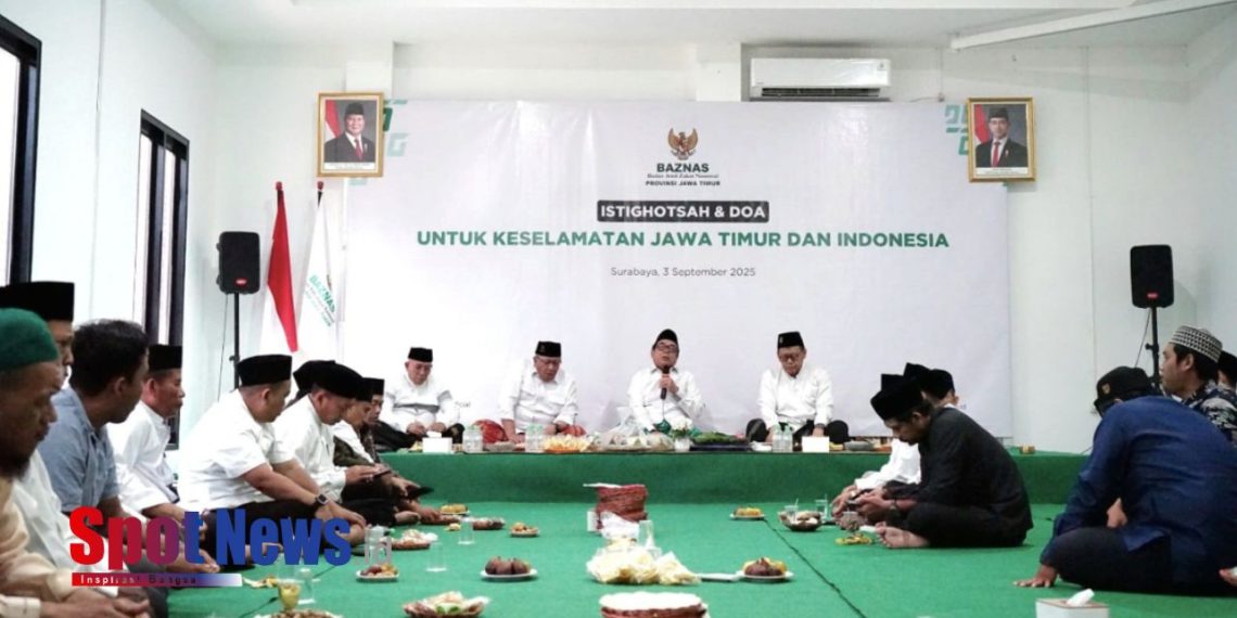 BAZNAS Jatim Gelar Istighotsah dan Doa Bersama untuk Keselamatan Jawa Timur dan Indonesia