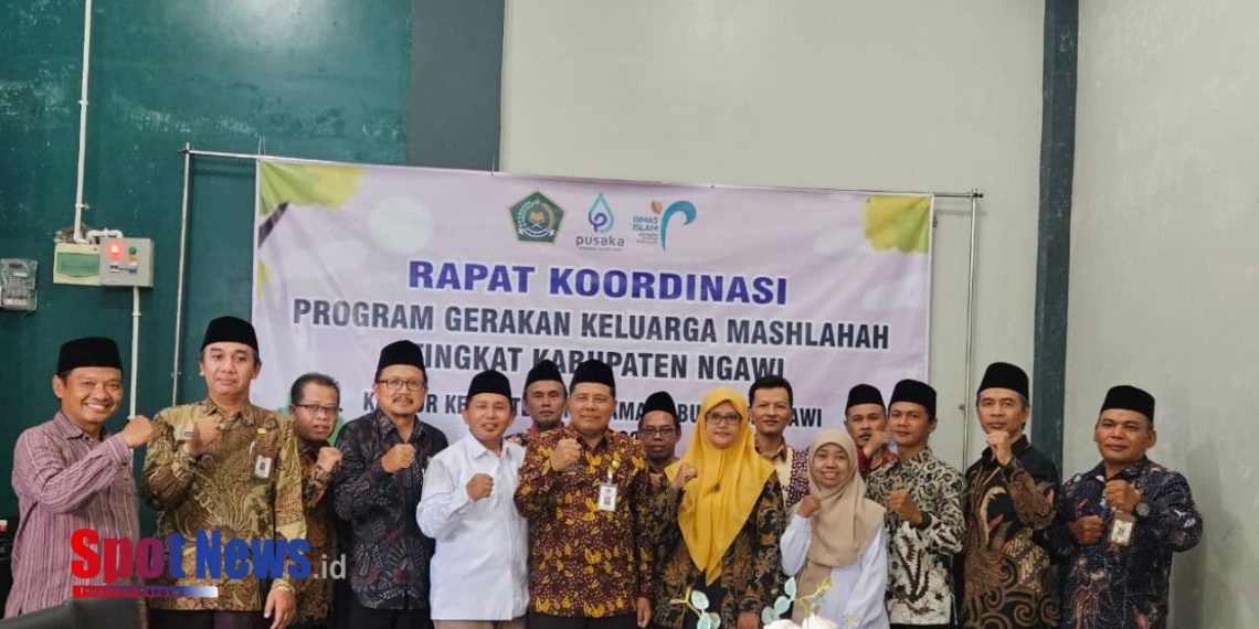 Kemenag Ngawi, BAZNAS, dan LKKNU Gagas “Gerakan Keluarga Maslahah” untuk Perkuat Fondasi Keluarga