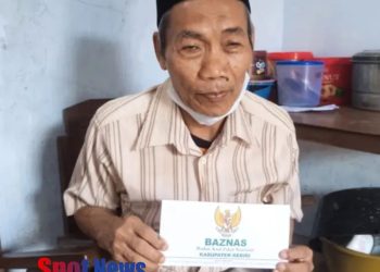 BAZNAS Kabupaten Kediri Salurkan Bantuan untuk Lansia Tunanetra, Wujud Nyata Kepedulian melalui Program “Kediri Peduli”