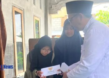 BAZNAS Kabupaten Kediri Salurkan Bantuan Pendidikan untuk Santri di Hari Santri Nasional