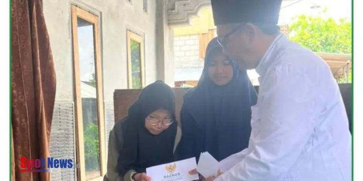 BAZNAS Kabupaten Kediri Salurkan Bantuan Pendidikan untuk Santri di Hari Santri Nasional
