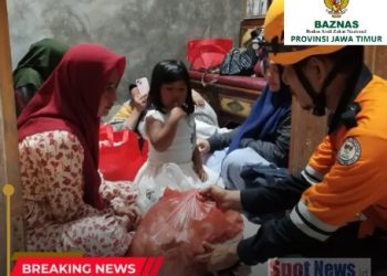 Tim Baznas Tanggap Bencana (BTB) Salurkan Makanan untuk Keluarga Korban Musala Runtuh Ponpes Al Khoziny