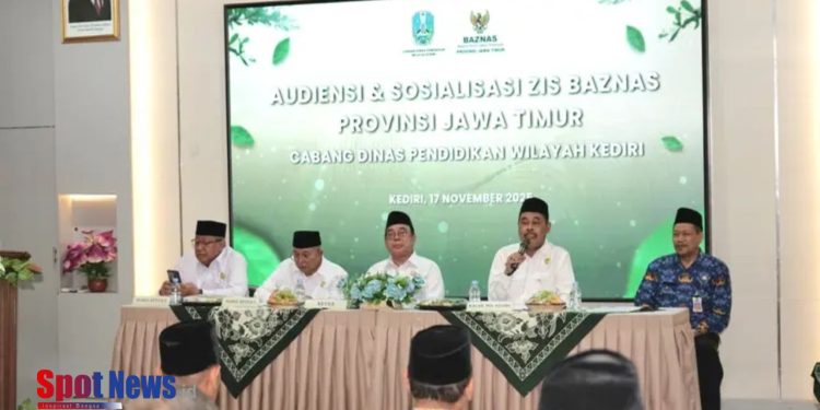 BAZNAS Jawa Timur Gelar Sosialisasi Optimalisasi ZIS di Cabdin Wilayah Kediri: Dorong ASN Taat Konstitusi dan Maksimalkan Potensi Zakat
