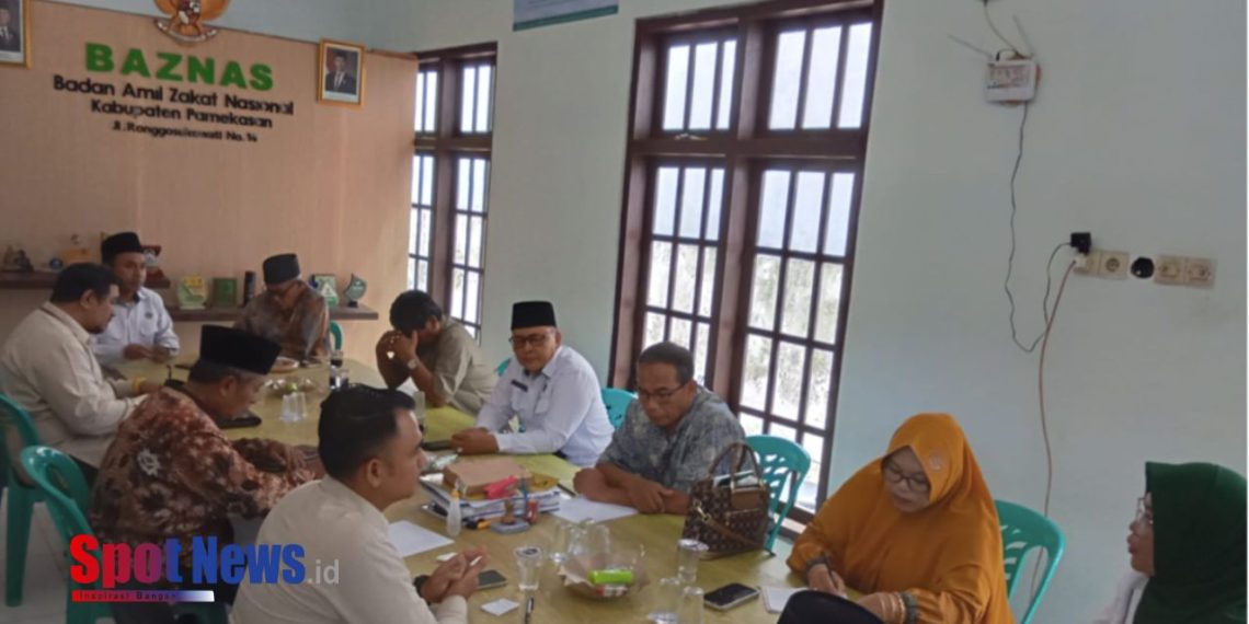 BAZNAS Pamekasan Gelar Rapat Tindak Lanjut Program Pilot Proyek Masjid