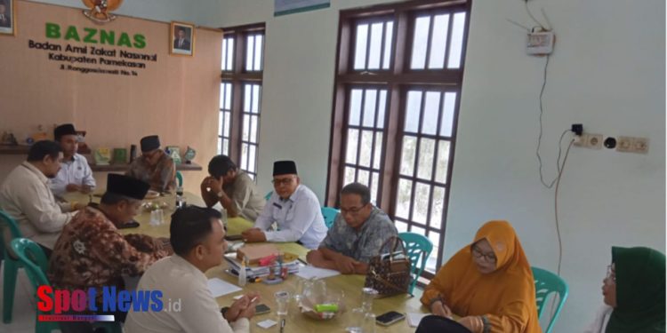 BAZNAS Pamekasan Gelar Rapat Tindak Lanjut Program Pilot Proyek Masjid
