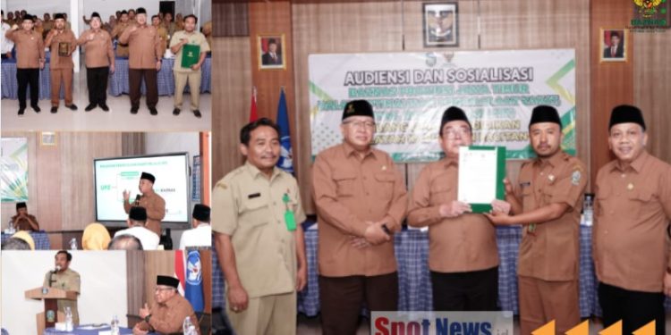 Sosialisasi Optimalisasi ZIS di Cabdin Wilayah Pacitan