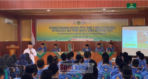 BAZNAS Ngawi Perkuat Kesadaran Zakat Profesi bagi PPPK di Lingkungan Kemenag Ngawi