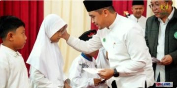 BAZNAS Kota Pasuruan Hadirkan Sentuhan Sosial Pada Momentum Pelantikan MUI Kota Pasuruan 2025–2030