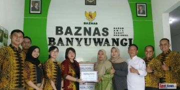 HOTEL KOKOON PERCAYAKAN PENYALURAN DONASI MELALUI BAZNAS BANYUWANGI