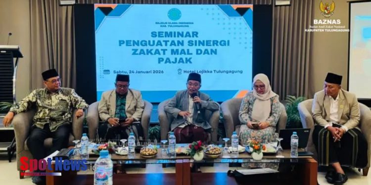 BAZNAS dan MUI Tulungagung Gelar Seminar Penguatan Sinergi Zakat Mal dan Pajak