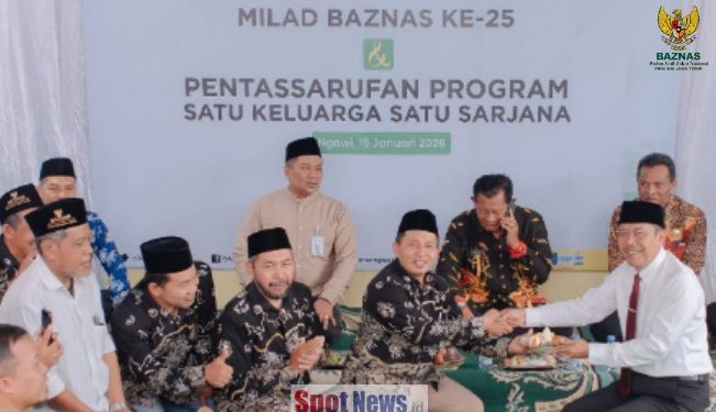 Seperempat Abad Mengabdi, BAZNAS Ngawi Rayakan HUT ke-25 dengan Khotmil Quran dan Penguatan Program Pendidikan