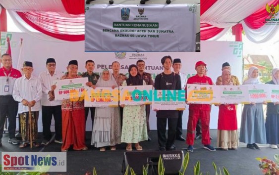 BAZNAS Jatim Lepas Bantuan Kemanusiaan Senilai Rp6,1 Miliar untuk Korban Bencana Sumatra