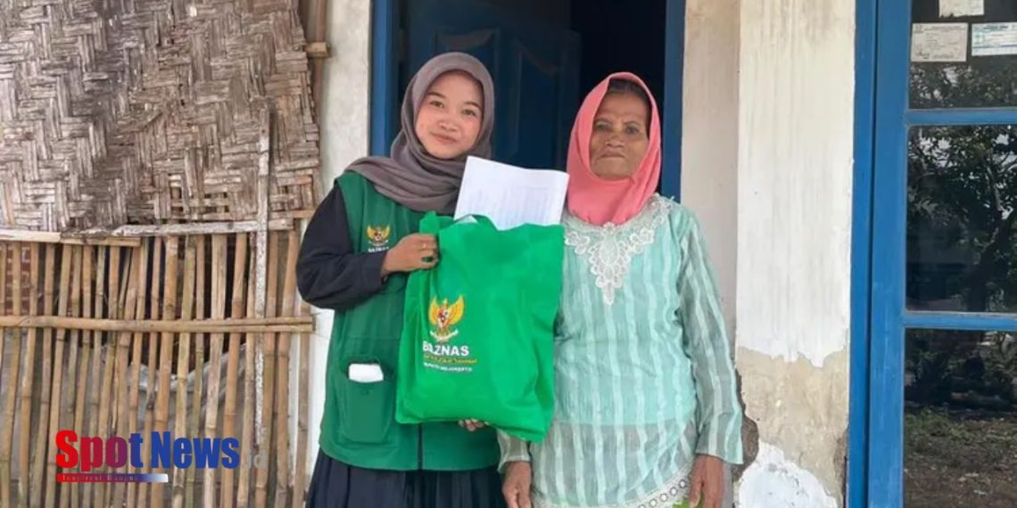 BAZNAS Kabupaten Mojokerto Salurkan Paket Fidyah untuk Warga Prasejahtera di Kecamatan Bangsal