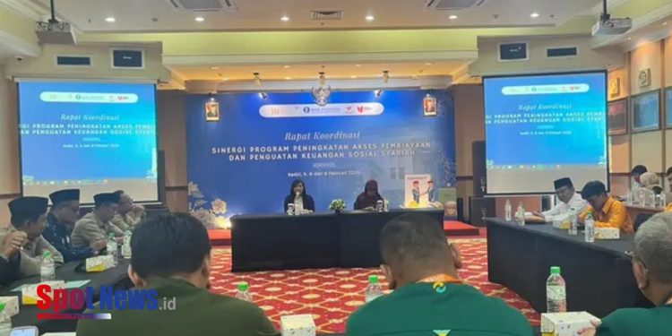 BAZNAS Kabupaten Kediri Hadiri Rapat Koordinasi Sinergi Penguatan Keuangan Sosial Syariah Bersama Bank Indonesia Wilayah Mataraman