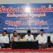Wakil Bupati Nganjuk Bersama BAZNAS Lanjutkan Safari Ramadhan di Masjid At-Taqwa Ngronggot
