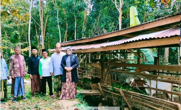 Pastikan Tepat Sasaran, Pimpinan BAZNAS Pamekasan Turun Langsung Survei Calon Penerima Program Kambingisasi