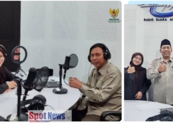 BAZNAS Kabupaten Nganjuk Gaungkan Literasi Zakat Lewat Talkshow Inspiratif di RSAL FM 105.3 MHz