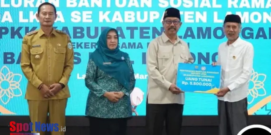 BAZNAS Lamongan Salurkan Bantuan Ramadan untuk 46 LKSA, Jangkau 2.517 Anak Asuh