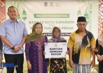 Baznas Surabaya dan Kejari Tanjung Perak Teken MoU Penguatan Tata Kelola Zakat