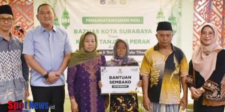 Baznas Surabaya dan Kejari Tanjung Perak Teken MoU Penguatan Tata Kelola Zakat