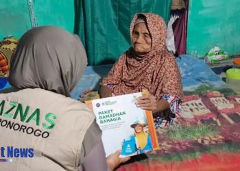 BAZNAS Ponorogo Salurkan 250 Paket Ramadhan Bahagia untuk Kaum Duafa
