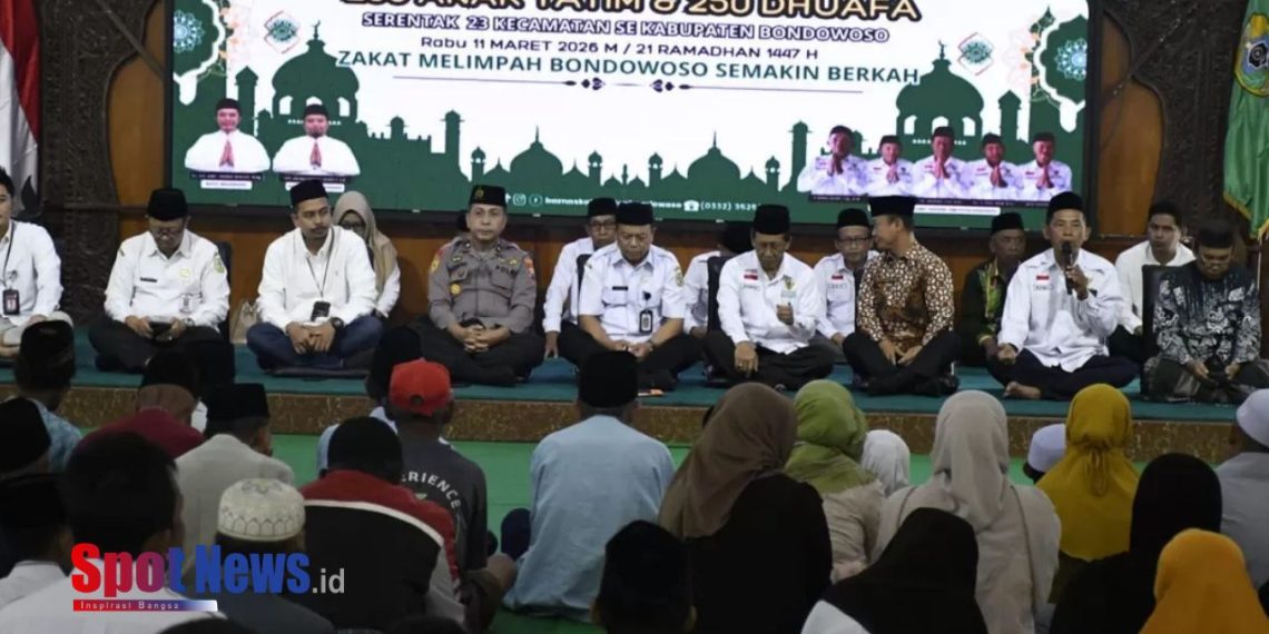 BAZNAS Bondowoso Salurkan Santunan untuk 500 Anak Yatim dan Dhuafa di Pertengahan Ramadan