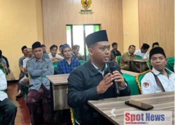 Perkuat Pengelolaan Zakat Fitrah 1447 H, BAZNAS dan Kemenag Kediri Kukuhkan 27 UPZ