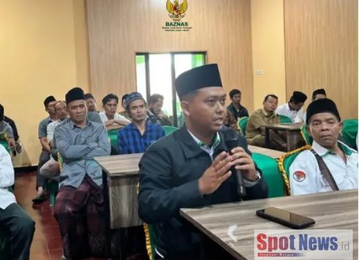 Perkuat Pengelolaan Zakat Fitrah 1447 H, BAZNAS dan Kemenag Kediri Kukuhkan 27 UPZ