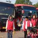 Ratusan Warga Berangkat Mudik Lebih Awal Bersama Mudik Gratis PT. Bamboe Indonesia di Surabaya