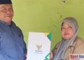 BAZNAS Kabupaten Kediri Salurkan Bantuan Mesin Jahit untuk Dukung Kemandirian Ekonomi Mustahik