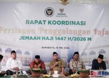 BAZNAS Jatim Matangkan Strategi Penggalangan Infaq Jamaah Haji 2026 di Asrama Haji Sukolilo