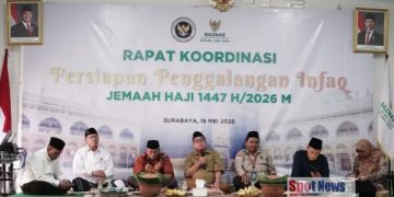 BAZNAS Jatim Matangkan Strategi Penggalangan Infaq Jamaah Haji 2026 di Asrama Haji Sukolilo