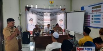 Baznas Kabupaten Pasuruan dan DKP3 Gelar Pelatihan Penyembelihan Hewan Kurban Sesuai Syariat