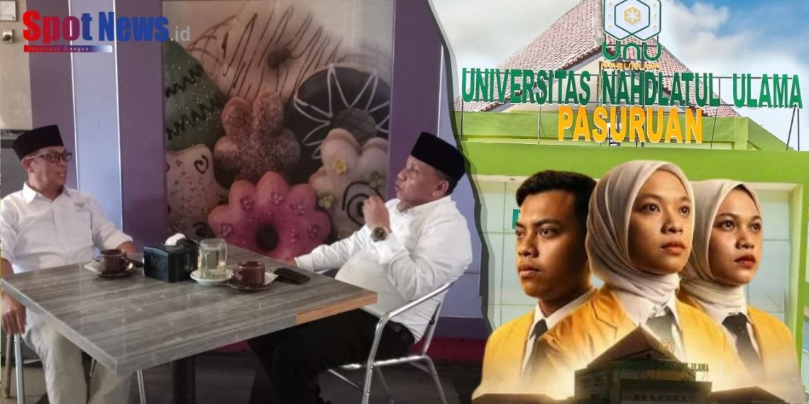 Pertemuan Dr. K.H. Muhammad Zakki dan Wakil Rektor UNU Pasuruan Lahirkan Gagasan Kolaborasi Membangun Entrepreneur Muda Berbasis Pesantren