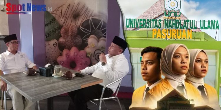 Pertemuan Dr. K.H. Muhammad Zakki dan Wakil Rektor UNU Pasuruan Lahirkan Gagasan Kolaborasi Membangun Entrepreneur Muda Berbasis Pesantren