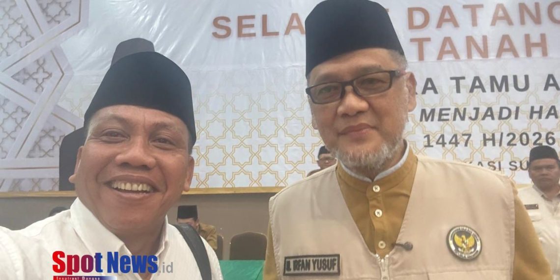 Menteri Haji Erfan Yusuf dan Kyai Muhammad Zakki Sambut Kloter 112: Sampaikan Salam Presiden Prabowo dan Sebut Haji 2026 Sukses Total