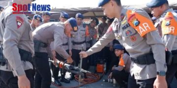 Hadapi Ancaman Karhutla dan Kekeringan, Batalyon A Pelopor Satbrimob Polda Jatim Gelar Apel Kesiapsiagaan Bencana