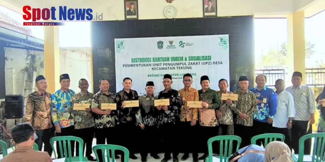 BAZNAS Lumajang Salurkan Modal Usaha untuk 24 Pelaku UMKM di Kecamatan Tekung