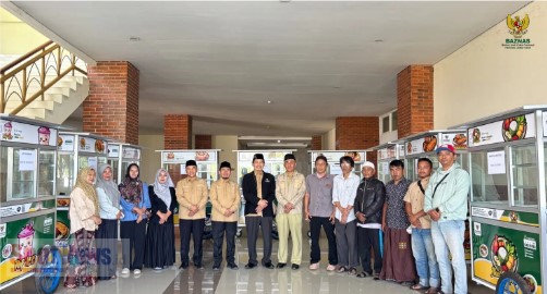 Baznas Kota Malang Salurkan Bantuan Dorong Mustahik Naik Kelas Jadi Muzakki