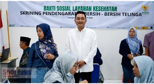 BAZNAS Lumajang Gelar Bakti Sosial Kesehatan Telinga, Ratusan Warga Antusias Ikuti Skrining Pendengaran