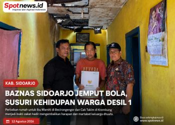 Zakat Hadir Menjemput: BAZNAS Sidoarjo Menyusuri Rumah Warga Desil 1